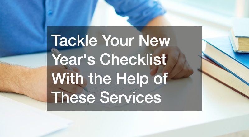 Tackle Your New Year’s Checklist With the Help of These Services